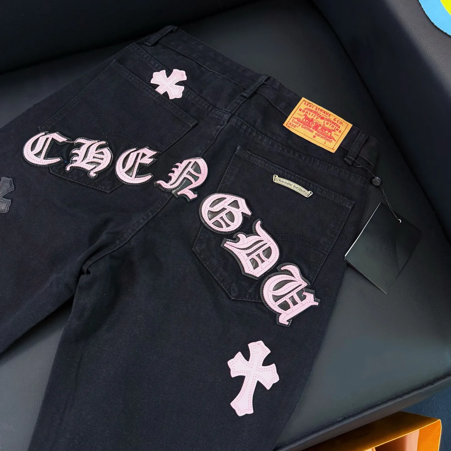 P280 Style Number: D207 Chrome Hearts Chrome Hearts Jeans Size# 28 30 32 34